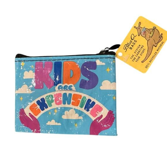 Blue Q Handbags - BN Blue Q ‘Kids are expensive’ coin pouch